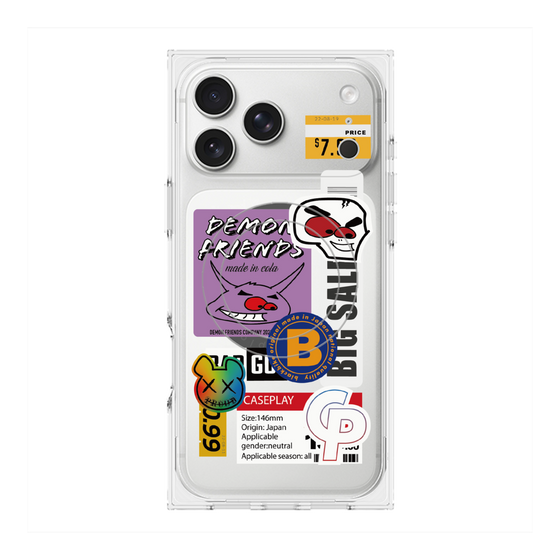 Premium Square Case with MagSafe［ Demon Friends Sticker .4 ］