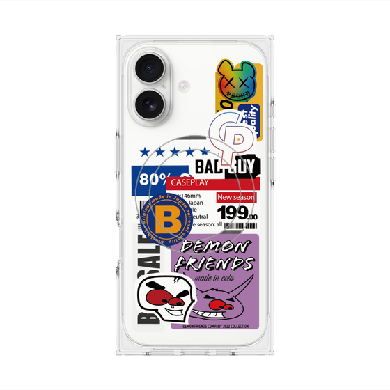 Premium Square Case with MagSafe［ Demon Friends Sticker .5 ］