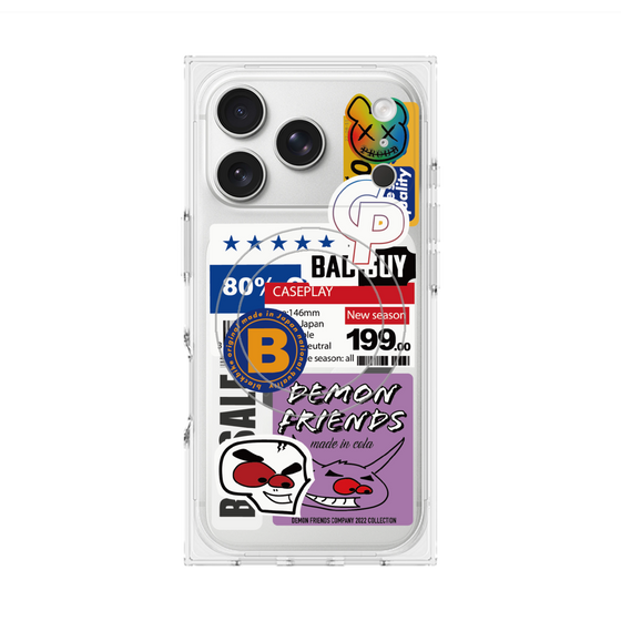 Premium Square Case with MagSafe［ Demon Friends Sticker .5 ］