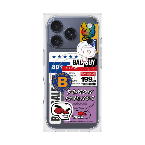 Premium Square Case with MagSafe［ Demon Friends Sticker .5 ］