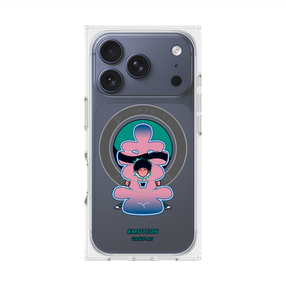 Premium Square Case with MagSafe［ Kido Ai Raku - Happiness ］