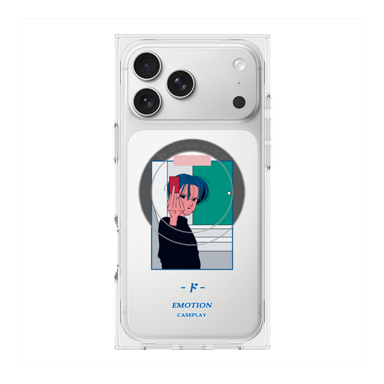 Premium Square Case with MagSafe［ Kido Ai Raku - Anger ］