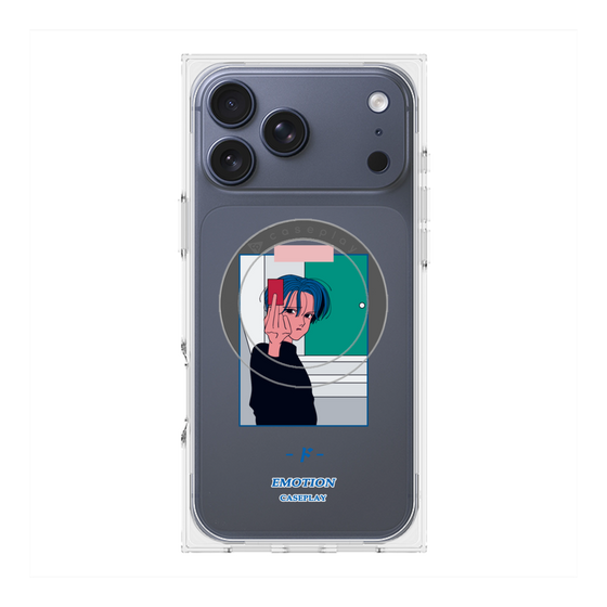 Premium Square Case with MagSafe［ Kido Ai Raku - Anger ］