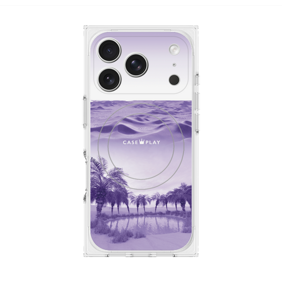 Premium Square Case with MagSafe［ Oasis & Desert ］