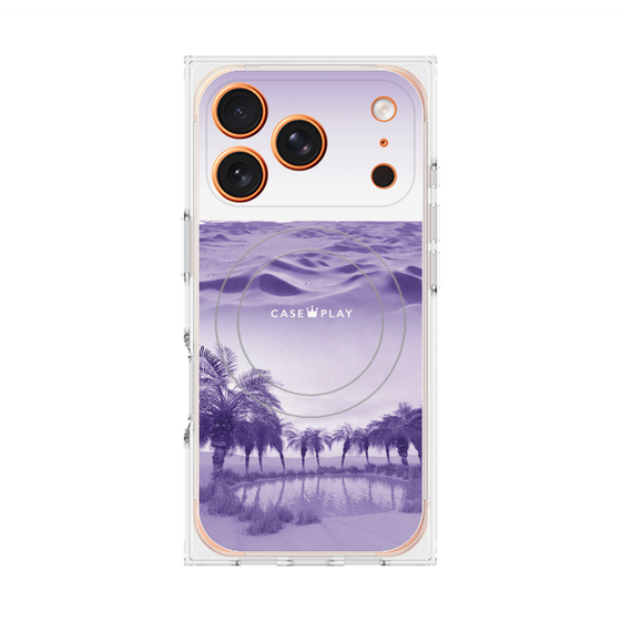 Premium Square Case with MagSafe［ Oasis & Desert ］