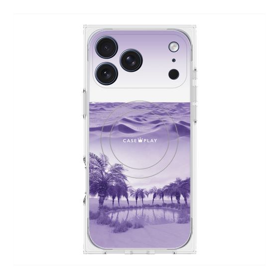 Premium Square Case with MagSafe［ Oasis & Desert ］