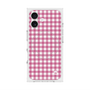 Premium Square Case with MagSafe［ Checkered Pink ］