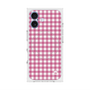 Premium Square Case with MagSafe［ Checkered Pink ］