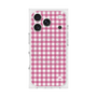Premium Square Case with MagSafe［ Checkered Pink ］