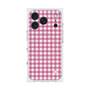 Premium Square Case with MagSafe［ Checkered Pink ］