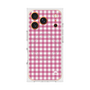 Premium Square Case with MagSafe［ Checkered Pink ］