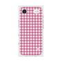 Premium Square Case with MagSafe［ Checkered Pink ］