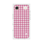Premium Square Case with MagSafe［ Checkered Pink ］