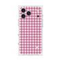 Premium Square Case with MagSafe［ Checkered Pink ］