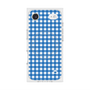 Premium Square Case with MagSafe［ Checkered Blue ］