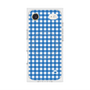 Premium Square Case with MagSafe［ Checkered Blue ］