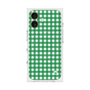 Premium Square Case with MagSafe［ Checkered Green ］