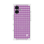 Premium Square Case with MagSafe［ Checkered Purple ］