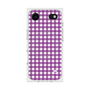 Premium Square Case with MagSafe［ Checkered Purple ］