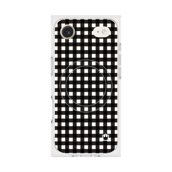Premium Square Case with MagSafe［ Checkered Black ］