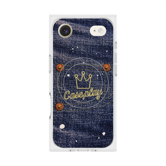 Premium Square Case with MagSafe［ Denim Used Jeans ］