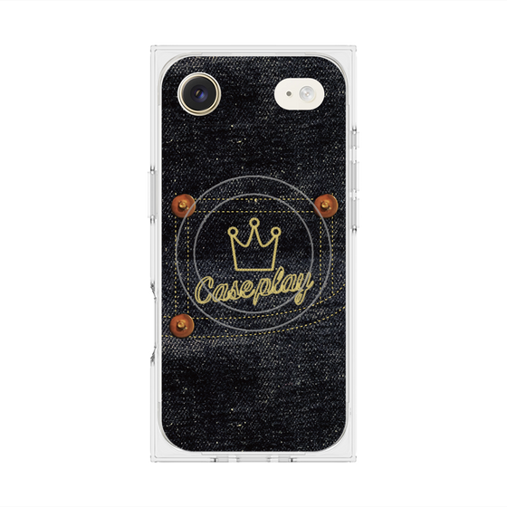 Premium Square Case with MagSafe［ Denim Indigo Jeans ］