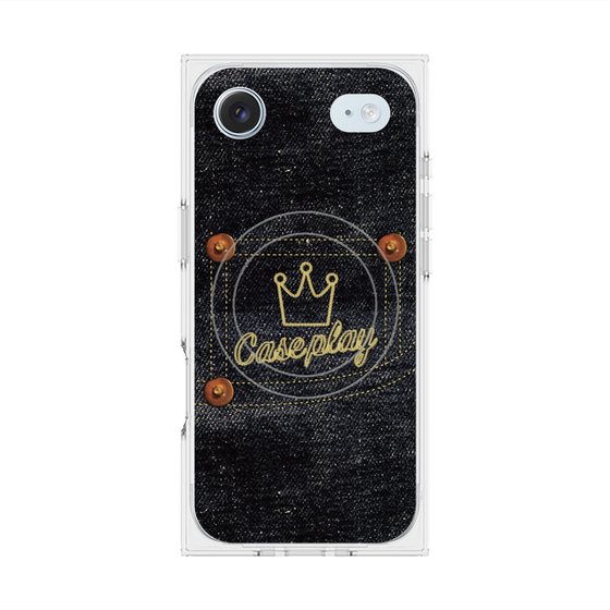 Premium Square Case with MagSafe［ Denim Indigo Jeans ］