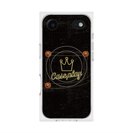 Premium Square Case with MagSafe［ Denim Black Jeans ］