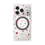 Premium Square Case with MagSafe［ Dippin Dots Red ］