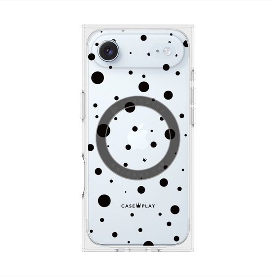 Premium Square Case with MagSafe［ Dippin Dots Black ］