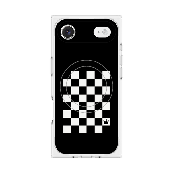 Premium Square Case with MagSafe［ Racing Checkered Flag ］