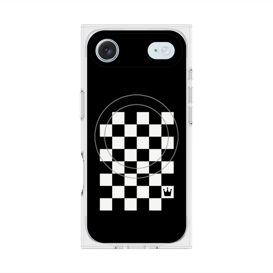 Premium Square Case with MagSafe［ Racing Checkered Flag ］