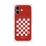 Premium Square Case with MagSafe［ Racing Checkered Flag Red ］