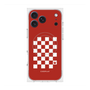 Premium Square Case with MagSafe［ Racing Checkered Flag Red ］