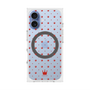 Premium Square Case with MagSafe［ CASEPLAY Crown Dots Red ］