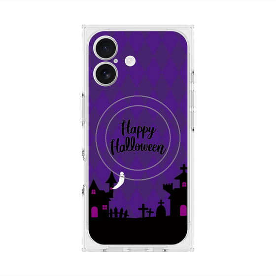 Premium Square Case with MagSafe［ Halloween World - Purple ］