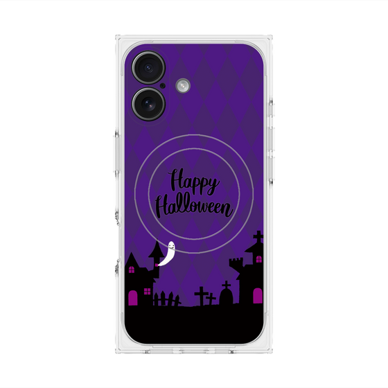 Premium Square Case with MagSafe［ Halloween World - Purple ］