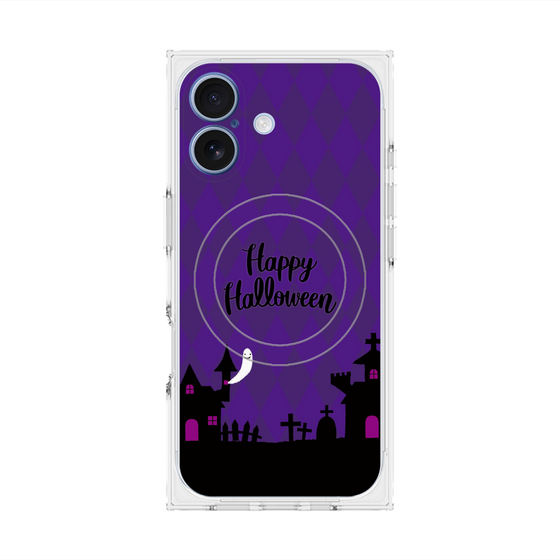 Premium Square Case with MagSafe［ Halloween World - Purple ］