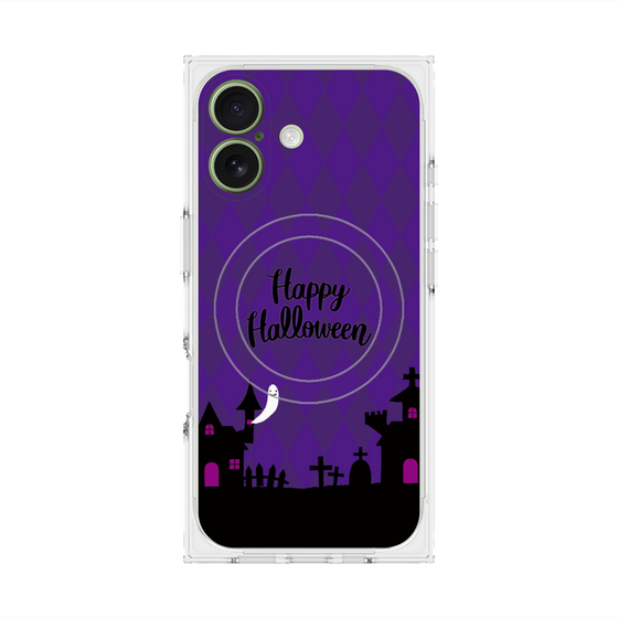 Premium Square Case with MagSafe［ Halloween World - Purple ］