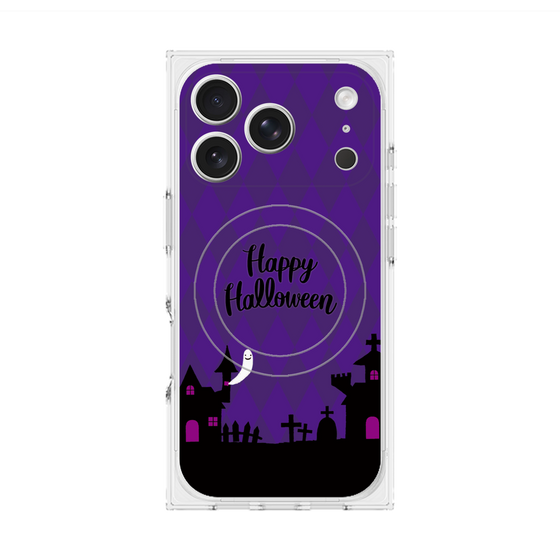 Premium Square Case with MagSafe［ Halloween World - Purple ］