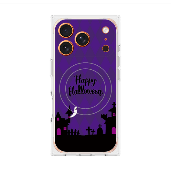 Premium Square Case with MagSafe［ Halloween World - Purple ］