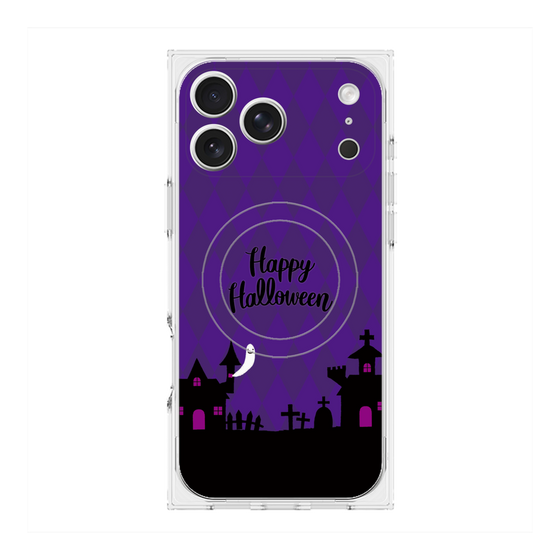Premium Square Case with MagSafe［ Halloween World - Purple ］
