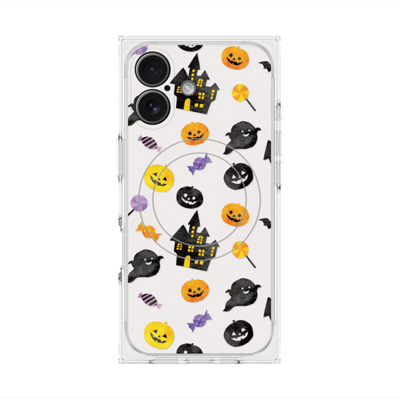 Premium Square Case with MagSafe［ Halloween Party - White ］