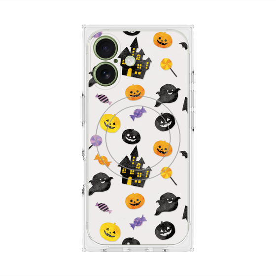 Premium Square Case with MagSafe［ Halloween Party - White ］