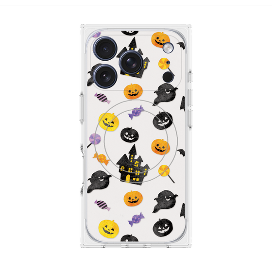 Premium Square Case with MagSafe［ Halloween Party - White ］