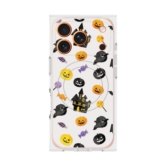 Premium Square Case with MagSafe［ Halloween Party - White ］