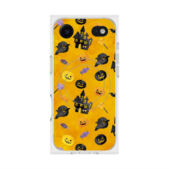 Premium Square Case with MagSafe［ Halloween Party - Orange ］