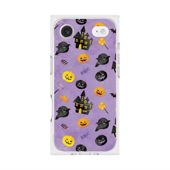 Premium Square Case with MagSafe［ Halloween Party - Purple ］