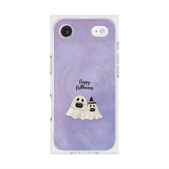 Premium Square Case with MagSafe［ Happy Halloween - Ghost ］