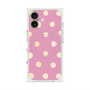 Premium Square Case with MagSafe［ Watercolor Dots Retro Color - Pink ］